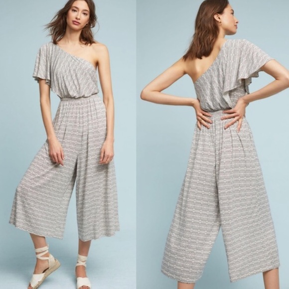 Anthropologie asymmetric jumpsuit NWOT - Picture 3 of 6